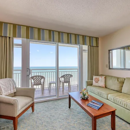 2501 S Ocean Blvd, 1107 - Ocean Front Sleeps 6 Villa Myrtle Beach Exterior photo